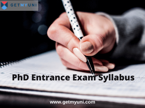 phd entrance exam syllabus for english