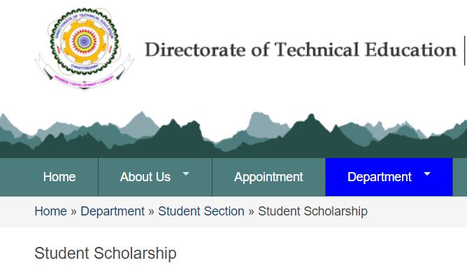 CG Scholarships (DTE)