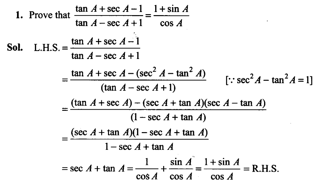 differential calculus formulas for 11th