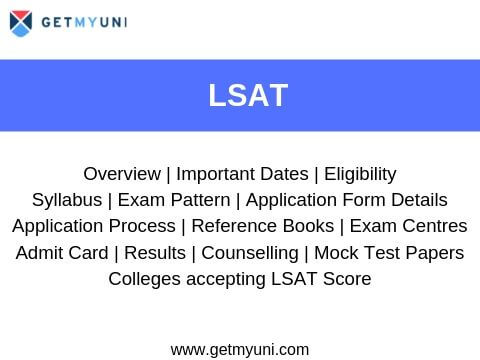 Learn about LSAT exam dates, registration, admit card, result