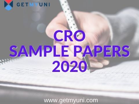 CRO Sample Papers 2020
