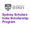 Sydney Scholars India Scholarship