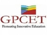 G Pullaiah College of Engineering and Technology, [GPCET] Kurnool
